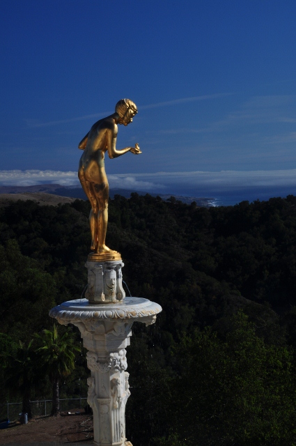 Hearst Castle statue